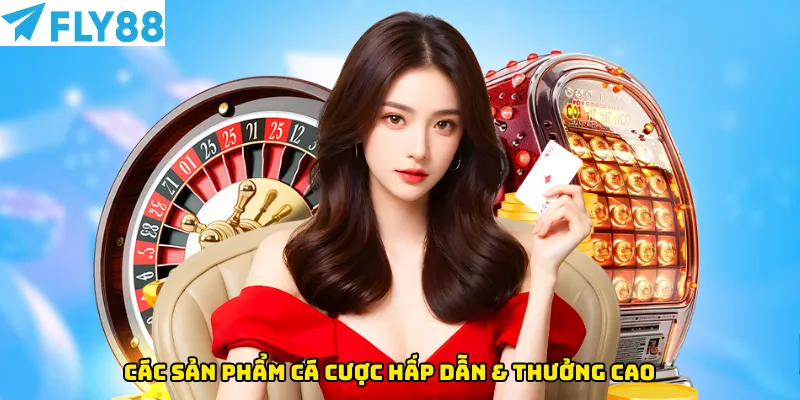 Các sản phẩm cá cươc hấp dẫn tại FLY88 phục vụ khách hàng